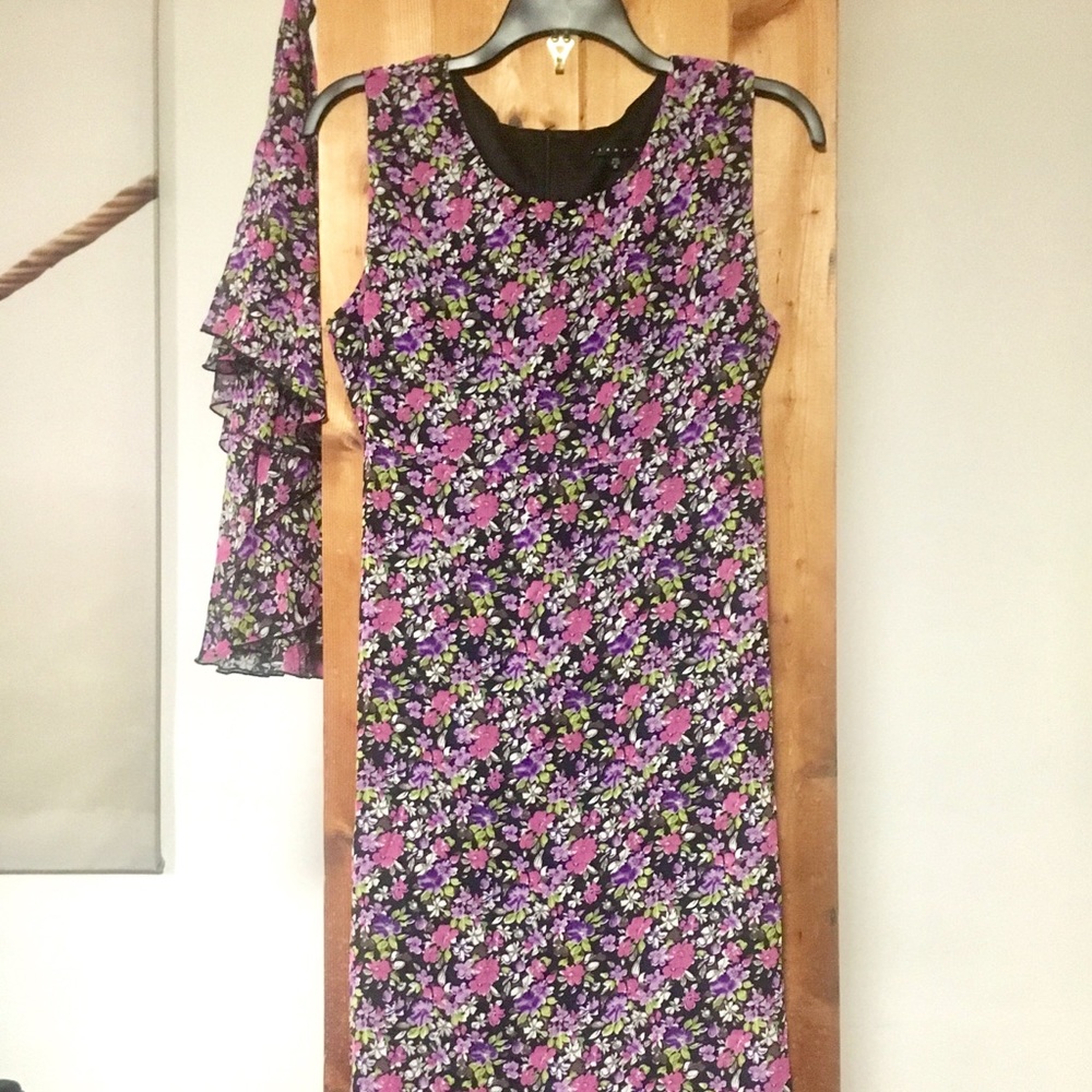 Tiana B. Chiffon Dress + Jacket - Picture 8 of 11